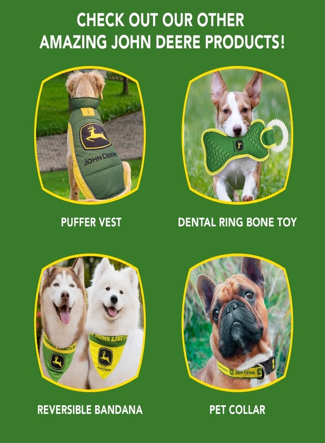 Pets First John Deere Dog Hoodie T-Shirt,Medium. Warm Pet Clothing with Hood for Pets,Dogs,Cats,Puppies,Kittens. Soft,Durable Pet Hoody CAT Tee Shirt Jacket Polo Costume Licensed,Green,JOD-4044-MD - Image 3